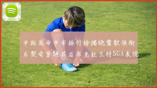 中距离命中率排行榜揭晓莺歌领衔东契奇紧随其后布克杜兰特SGA表现不俗
